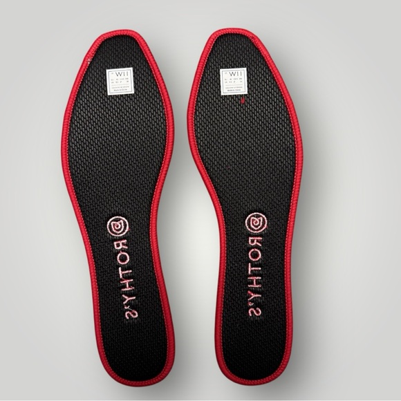 Rothy's The Square flats in Cardinal Red Sz 11 - Picture 8 of 12